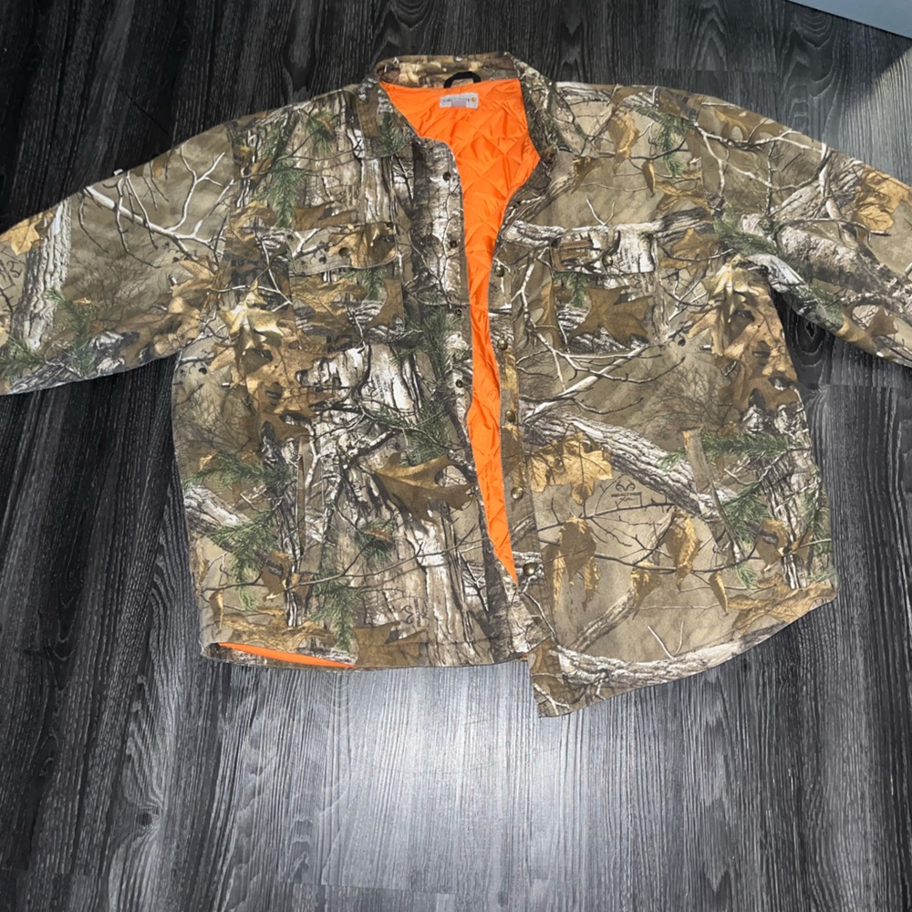 Men’s 3x insolated carhartt realtree jacket